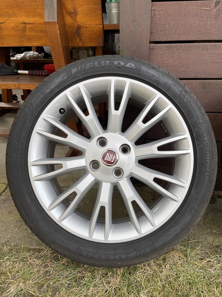 Koła letnie aluminiowe Fiat Grande Punto 4x100 215/45/17 Fulda