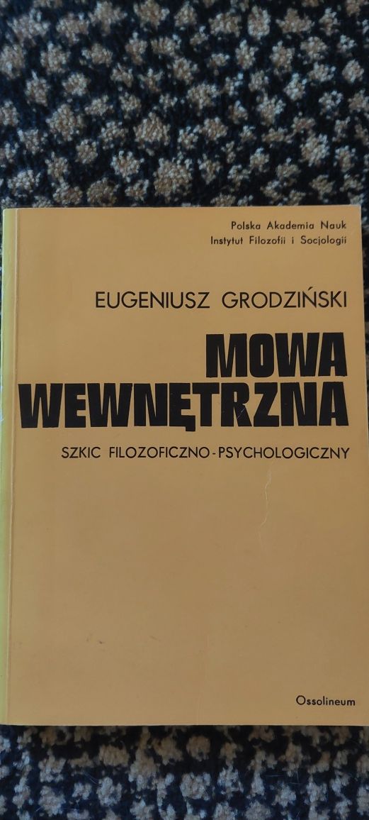 Mowa wewnętrzna Grodziński