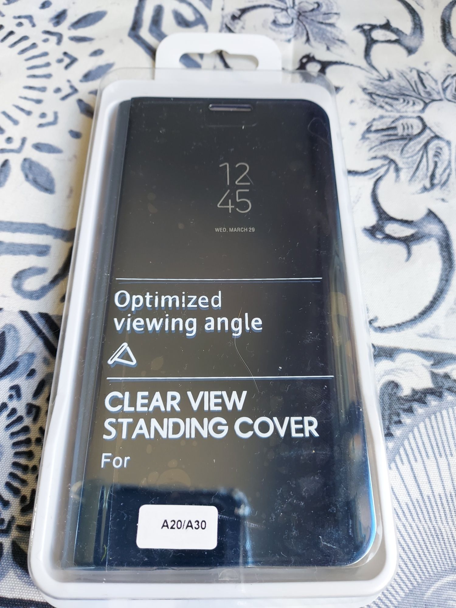 Etui na Samsung galaxy A20/A30 Clear View z klapką