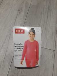 Cleve 134/140 koszulka termiczna bluza różowa