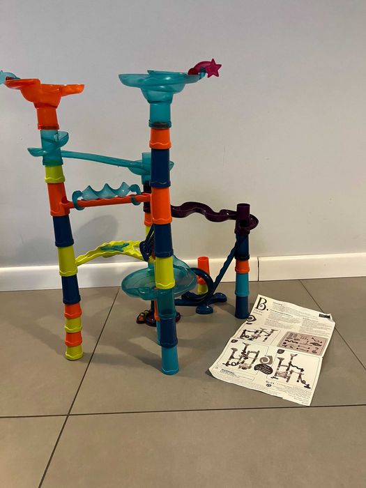 B.Toys Marble Palooza kulodrom wersja mniejsza 38 elementów