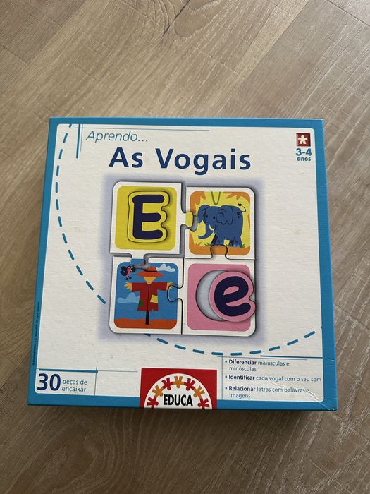 Jogo “Aprendo... As Vogais”