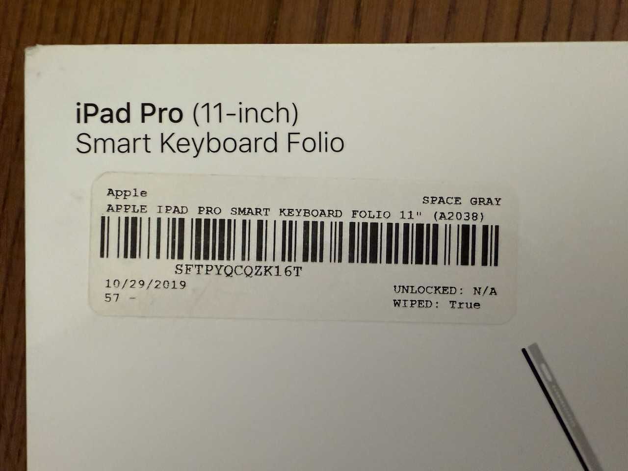 Klawiatura Smart Keyboard Folio do iPada Pro 11" gen.1, 2, 3