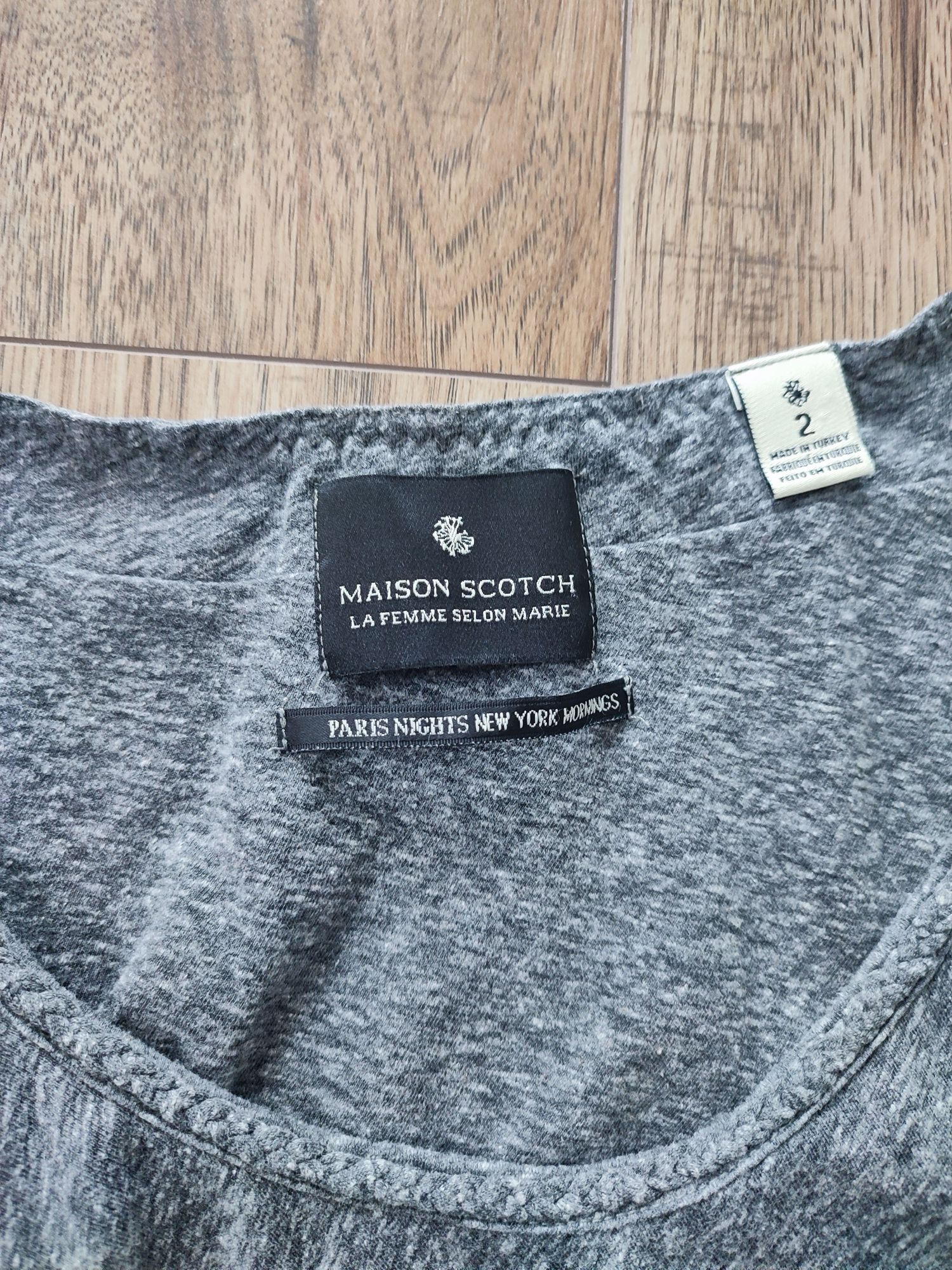 Szara tunika, rozmiar M,Maison scotch,paryska marka