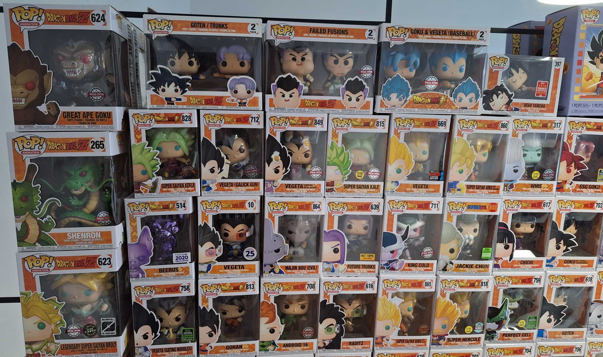 Coleção Funko Pop - Drangon Ball Z - Para colecionadores