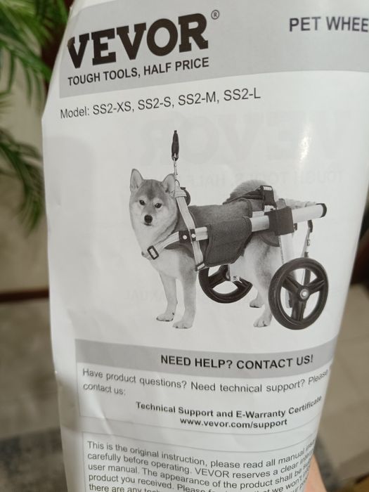 Cadeira de rodas para cães