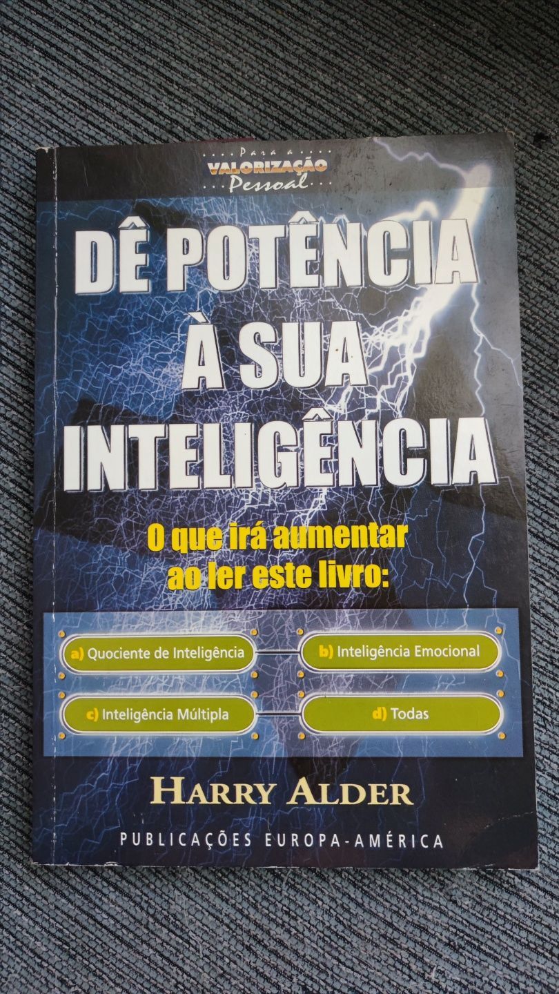 Livro "Dê potência á sua inteligência"