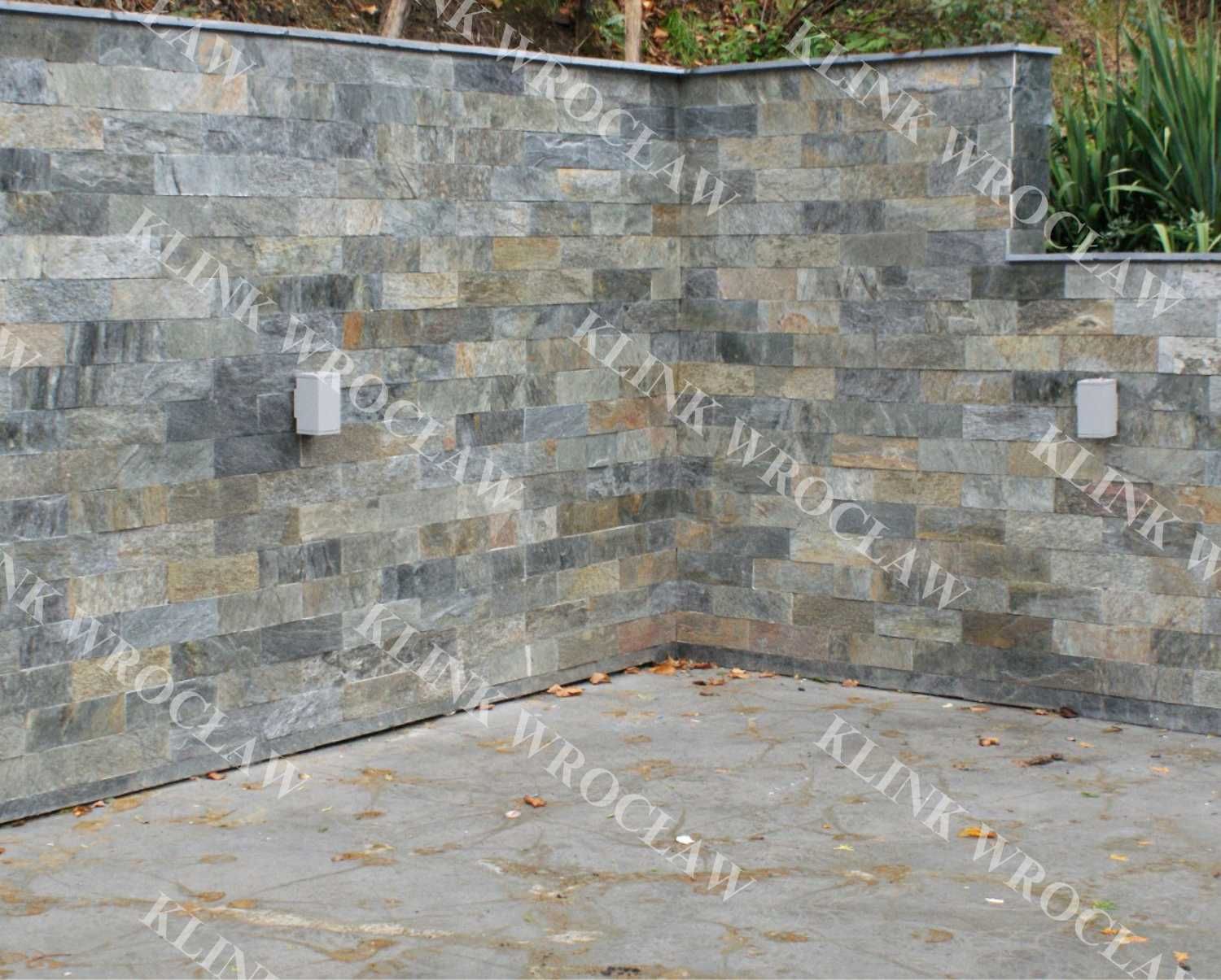 DEOLI GREEN - Kamień naturalny na elewacje i ścianki dekoracyjne 30x10