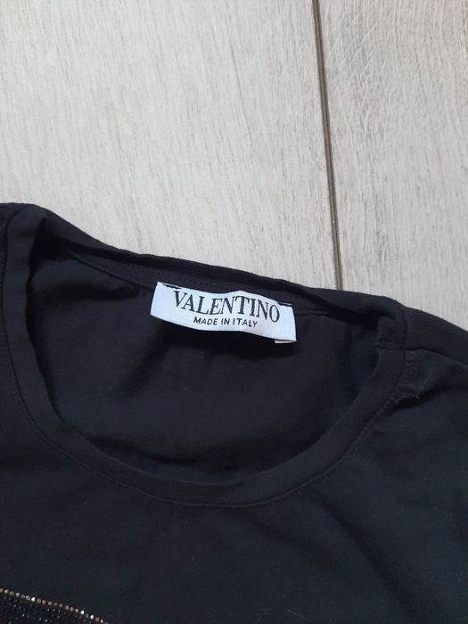 Bluzka bawelniana z krysztalkami valentino
