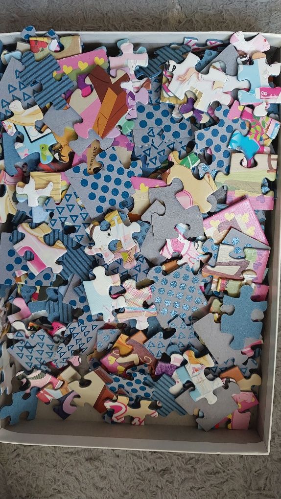 Puzzle Barbie dla dziewczynki