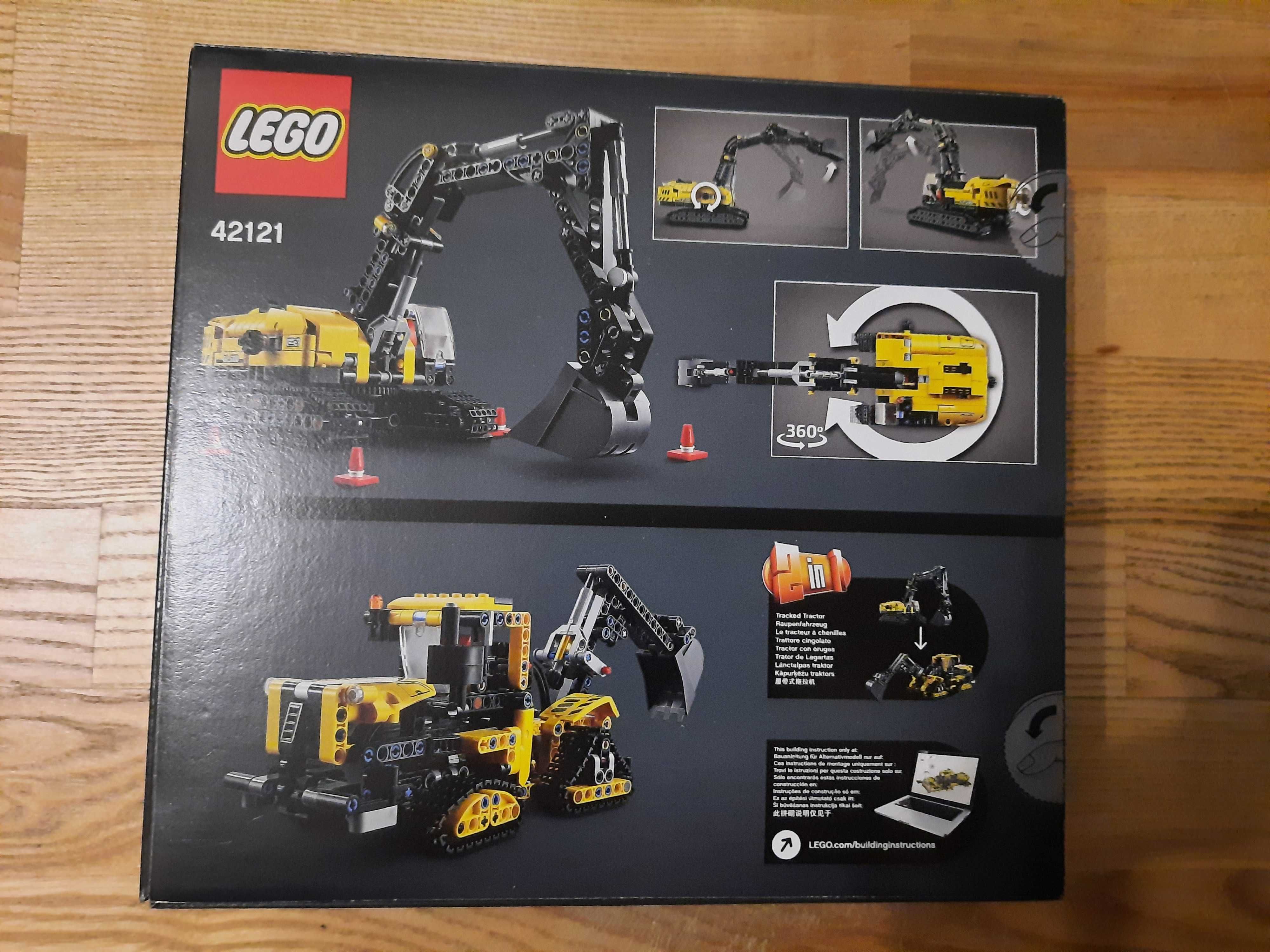 Lego Technic 42121 Wytrzymała koparka *NOWE