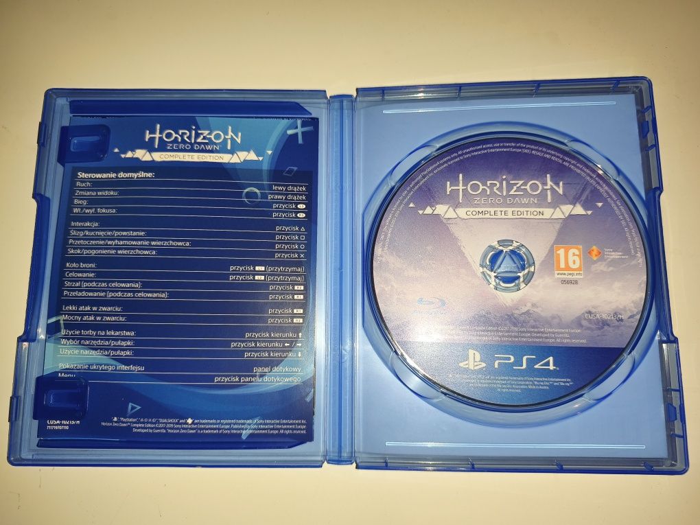 Gra Ps4 Horizon zero dawn PL gry PlayStation 4 Sniper UFC GTA V Mafia