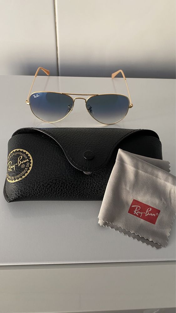 RAY-BAN AVIATOR - lentes azuis