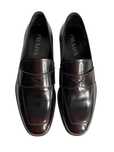 PRADA 100% oryginał męskie buty mokasyny skóra naturalna licowa r. 40