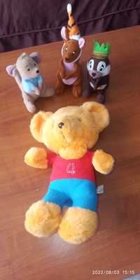 Peluches Disney + urso extra