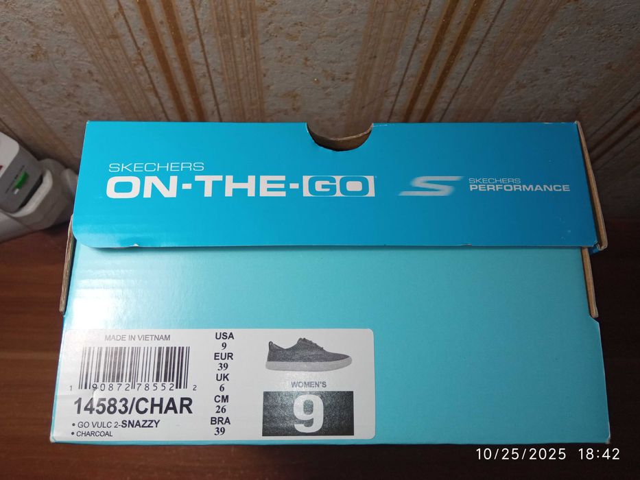 Шкіряні Кросівки Skechers Go Vulc 2 Snazzy On Тhe Go 39-40 НОВІ з США