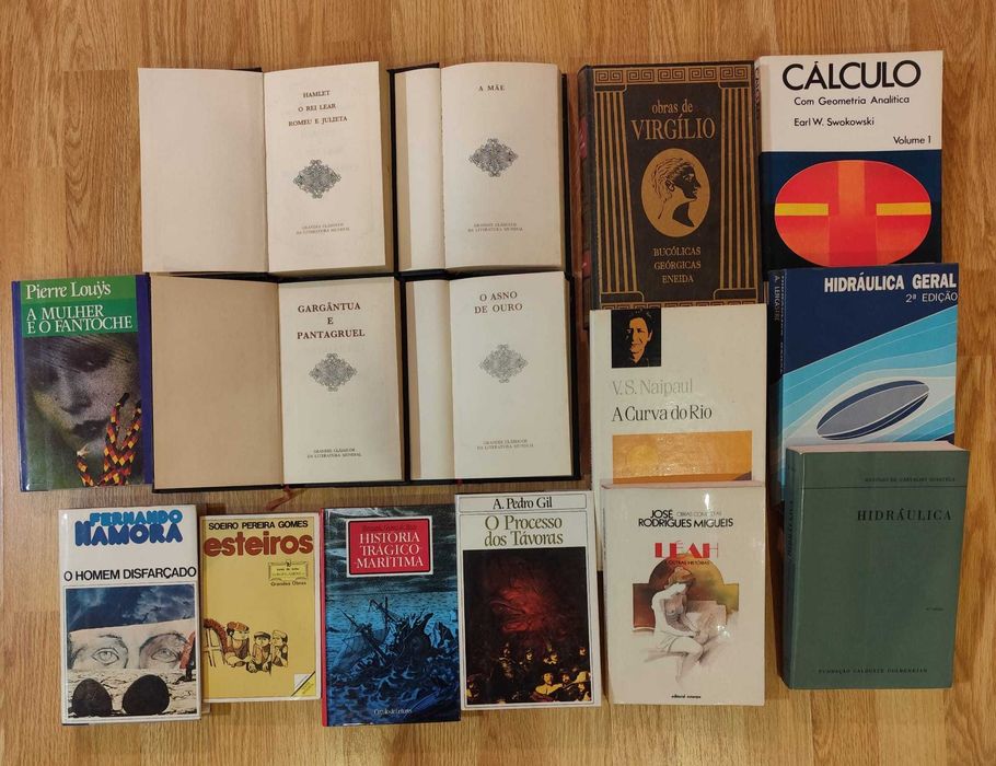 Pack literatura Clássica e livros técnicos de Matemática  Hidráulica