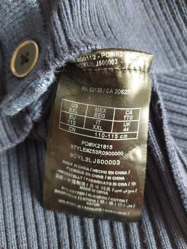 G by Guess męski kardigan New Look golf sweter cienki lekki L/XL