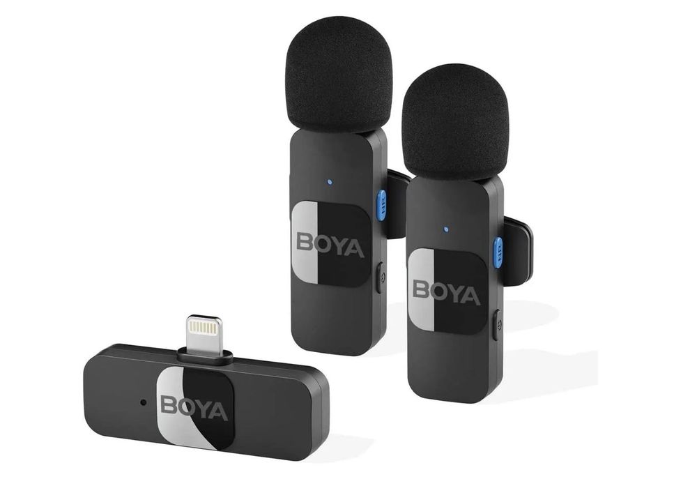 Бездротовий мікрофон BOYA BY-V20 цифровий 2.4ГГЦ