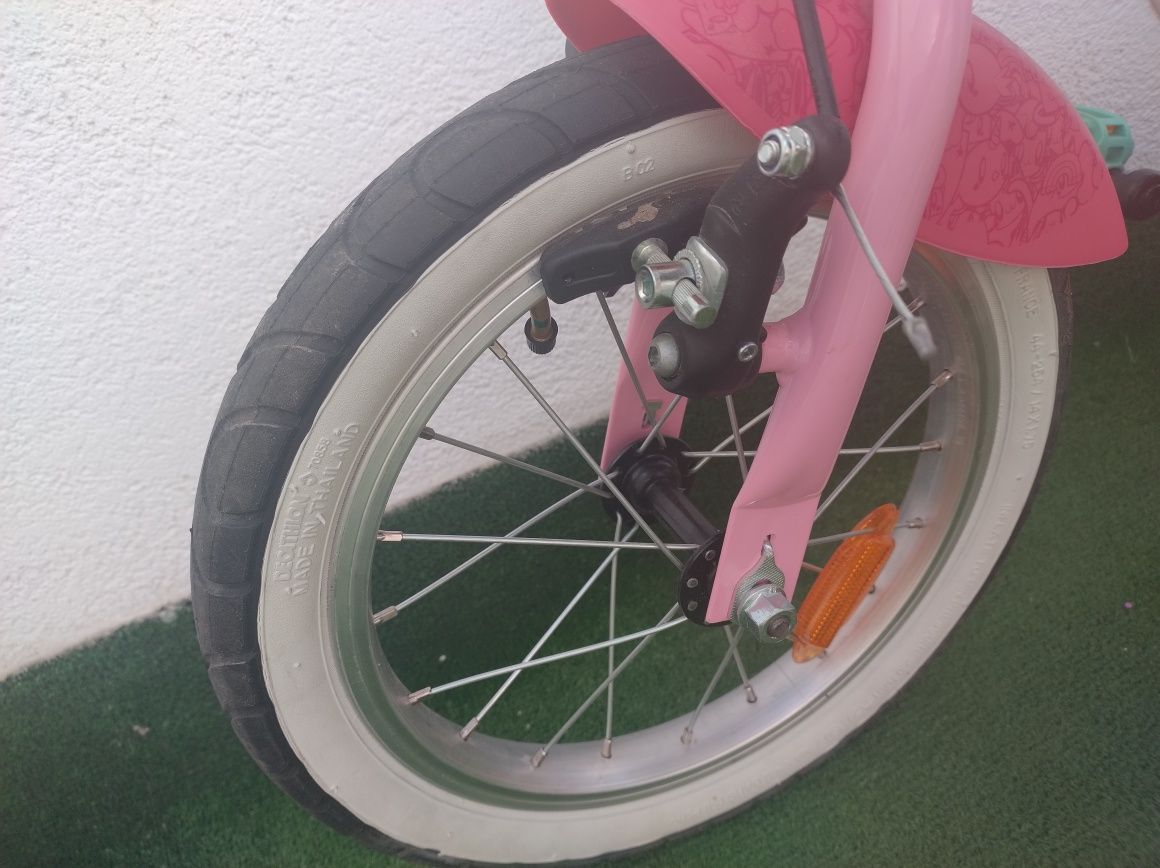 Rower dziecięcy dla dziewczynki. Btwin 500 Decathlonu 









Więcej