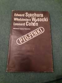 Książka z tekstami piosenek Edwarda Stachury, Włodzimierza Wysockiego