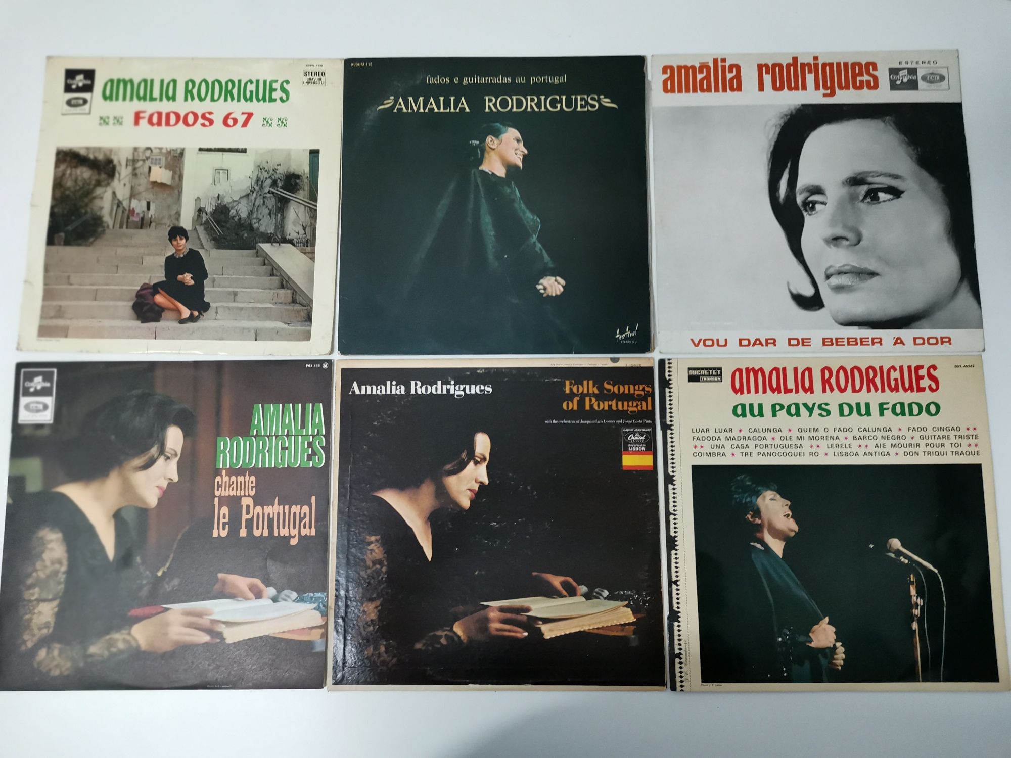 AMÁLIA: 29 Álbuns selecionados [discos de vinil / LPs]