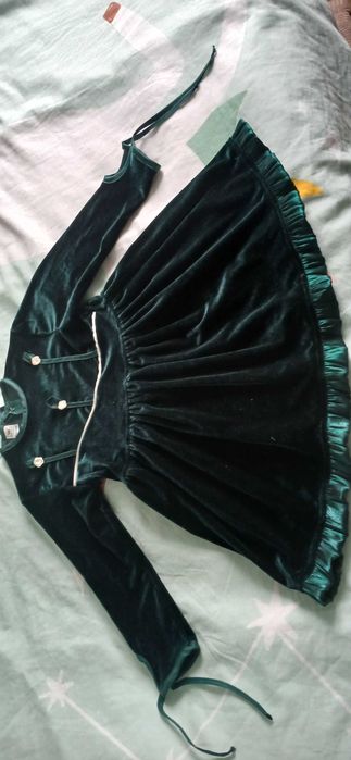 Sukienka welurowa 104