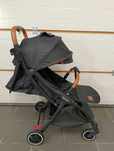 Lionelo Wózek spacerowy Julie One Buggy do 22kg Czarny Black