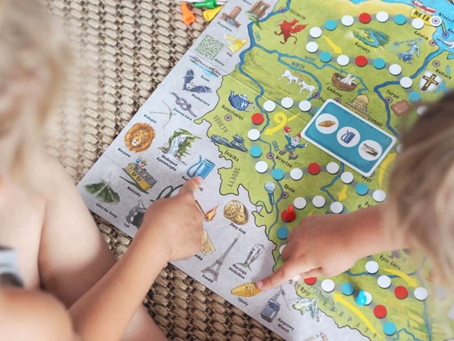 Kapitan Nauka planszowa gra edukacyjna Polska edycja specjalna