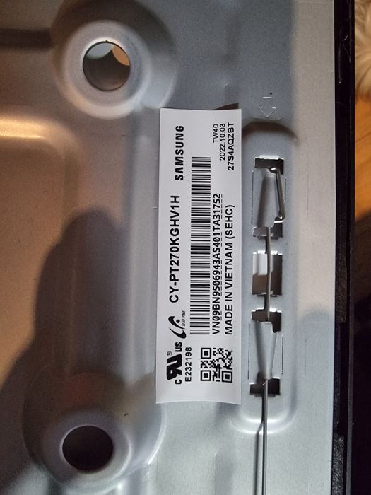 Płyta główna z monitora Samsung Odyssey g5 zakrzywiony 27 cali