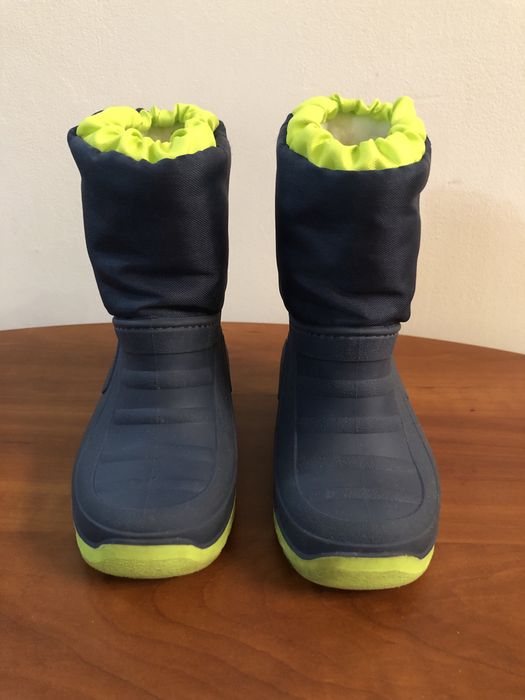 Сапоги детские непромокаемые утепленные 23 р
