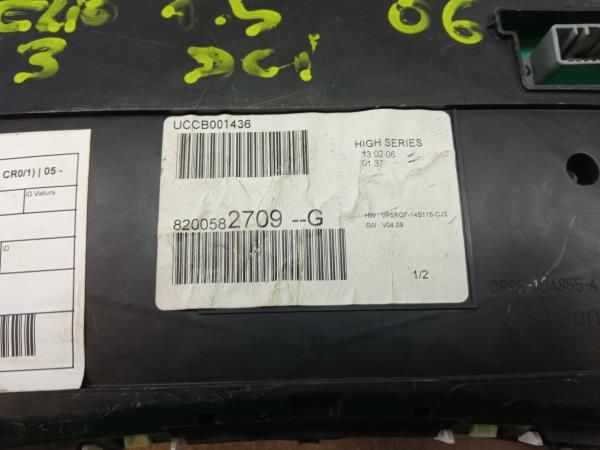 Quadrante / painel de instrumentos RENAULT Clio III (BR0/1, CR0/1)