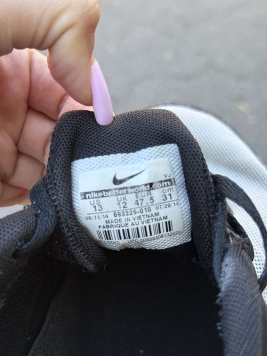Nike air max кроссовки оригинал 47 размер найк