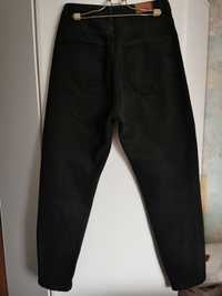 Джинси-мом чорні (36р.) в ідеальному стані, якісний турецький джинс