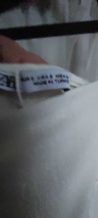 Vestido branco cintado