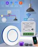 Bezprzewodowy włącznik światła Tuya Smart Life WiFi+433MHz /16A