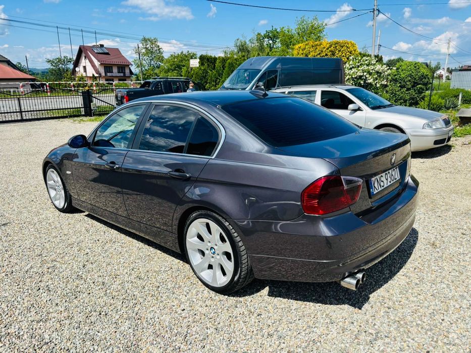 BMW e90/163PS/Automat/PoCeramice!Styling18”/DużaNavi/Skóra/NoweOpony