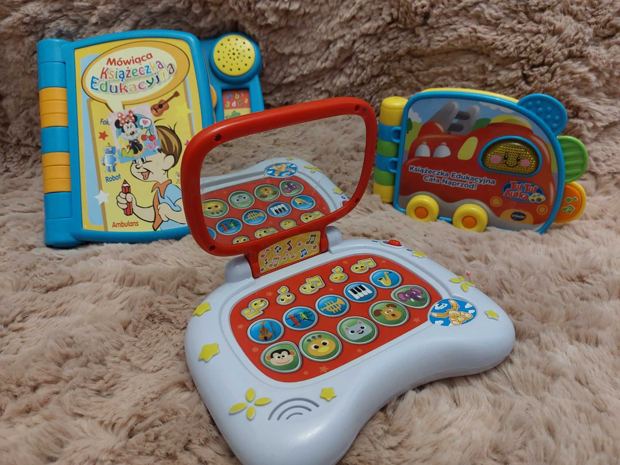 Interaktywny laptop Vtech po polsku