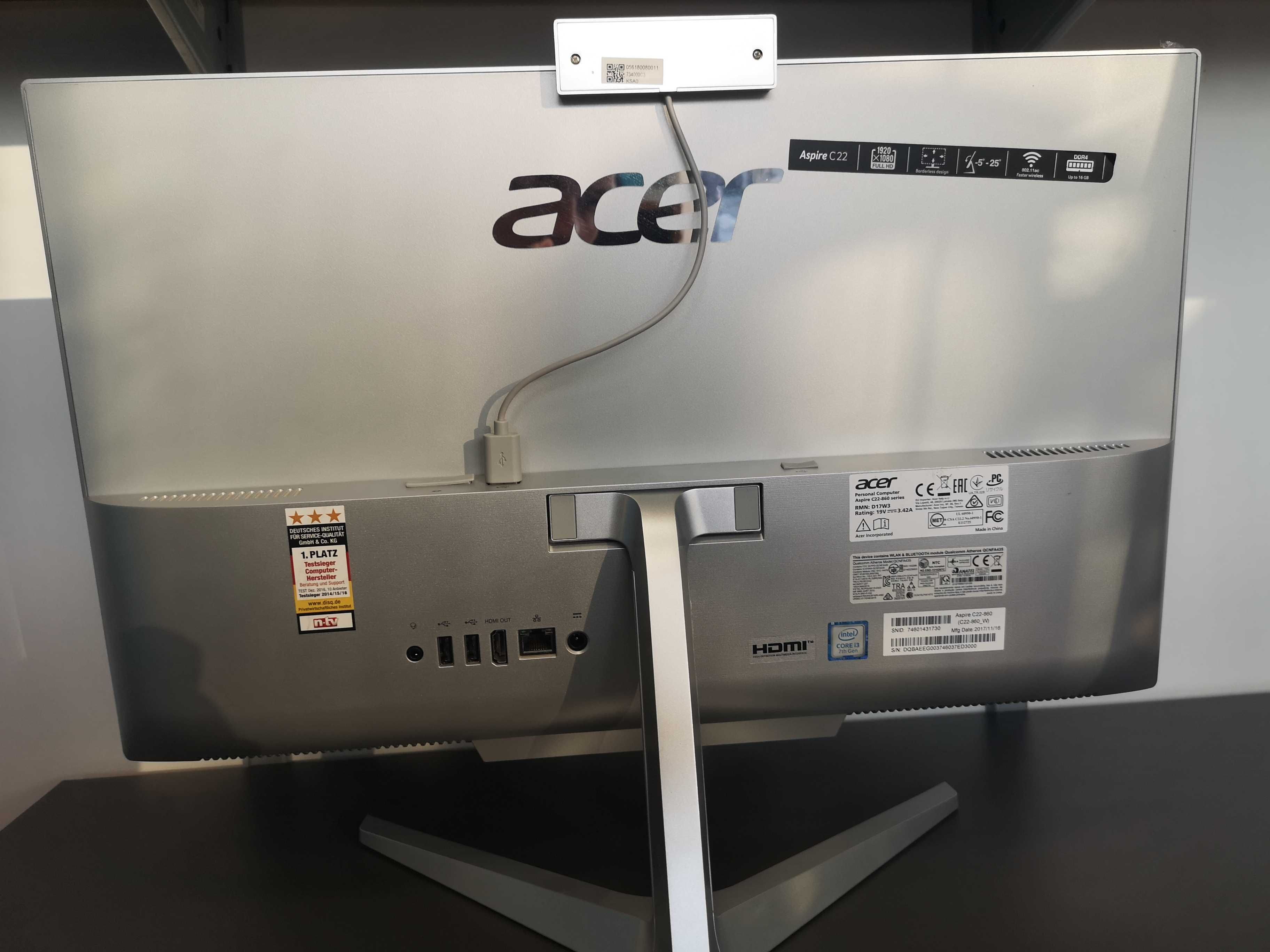 Komputer Acer Aspire C22-860