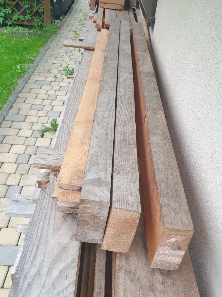 Drewno na wiatę, pergola, zadaszenie, posiadam kotwy, śruby, wkręty.