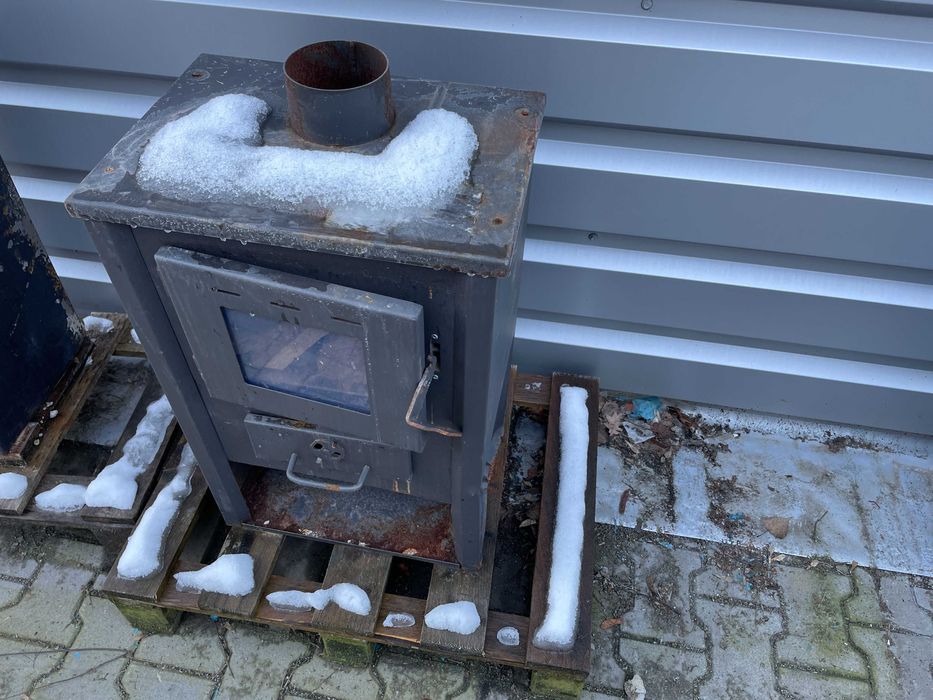 Piec koza kominek wolnostojący stalowy koza BLIST B1e 10kw II Gatunek