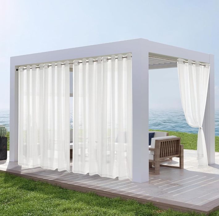 Deconowo wodoodpornye zasłony 140 x 275 cm