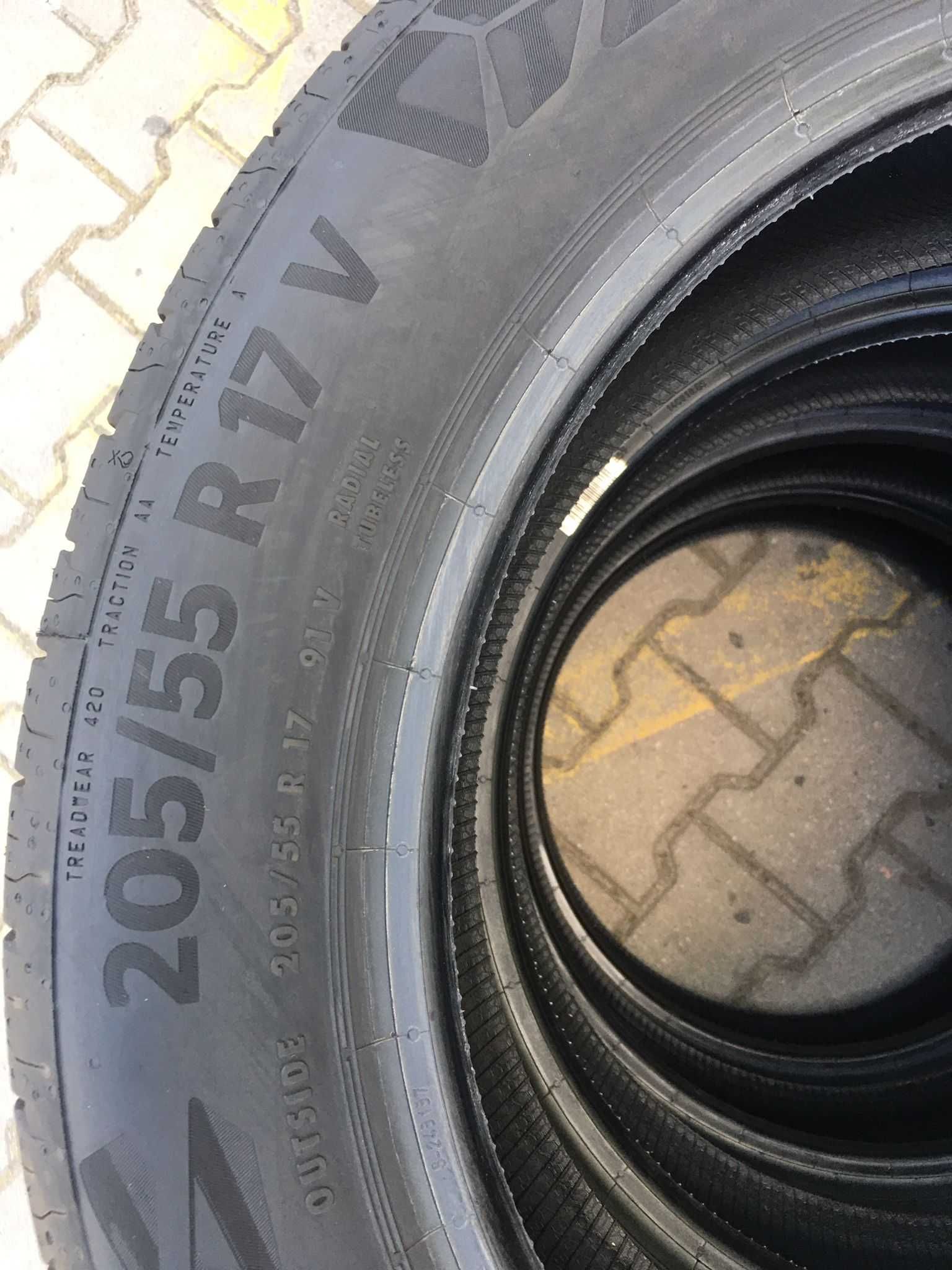 Nowe Opony Lato Letnie 205/55/17 205/55R17 Continental Wrocław