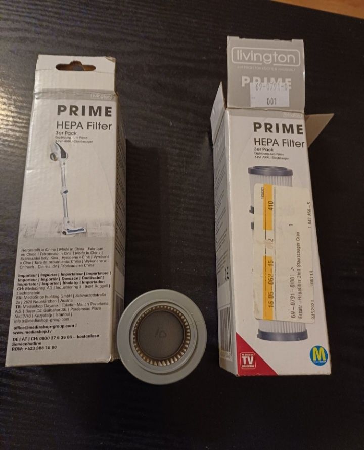 Filtry filtr PRIME Hepa Filter sztuk 6