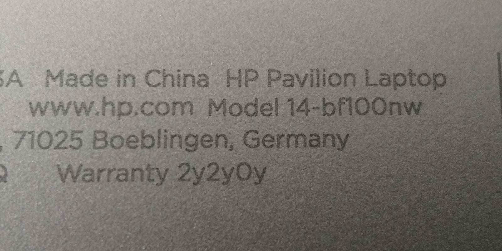 Laptop HP Pavilion 14-bf100nw 14"/i5/16GB/256GB/Win11 (2PG57EA)