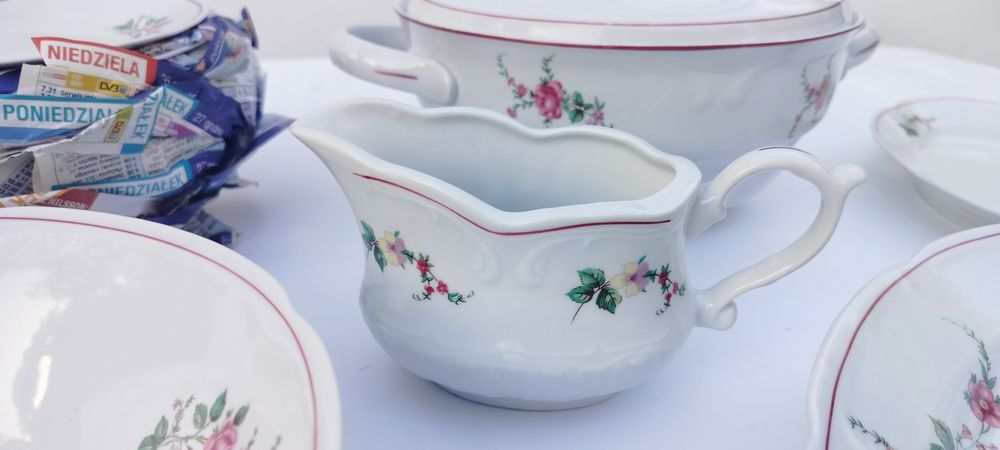 Serwis obiadowy Porcelana Włocławek