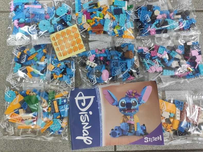 Конструктор Disney Stitch ‼️НОВИЙ‼️Стич Стіч з морозивом 744 деталей