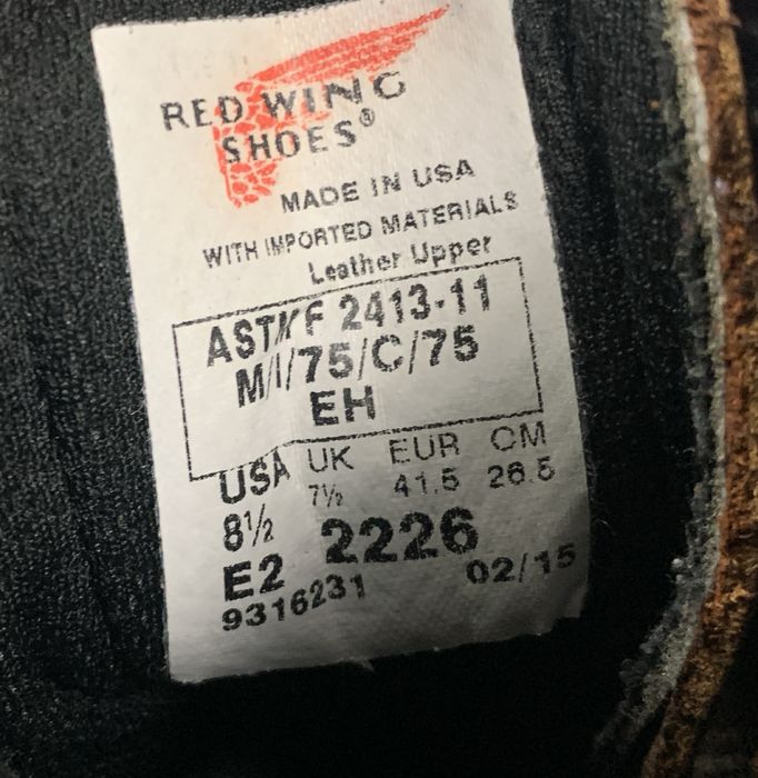 Red Wing черевики робочі ботинки Made In USA