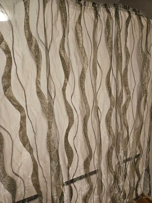 Продам тюль готовая, органза