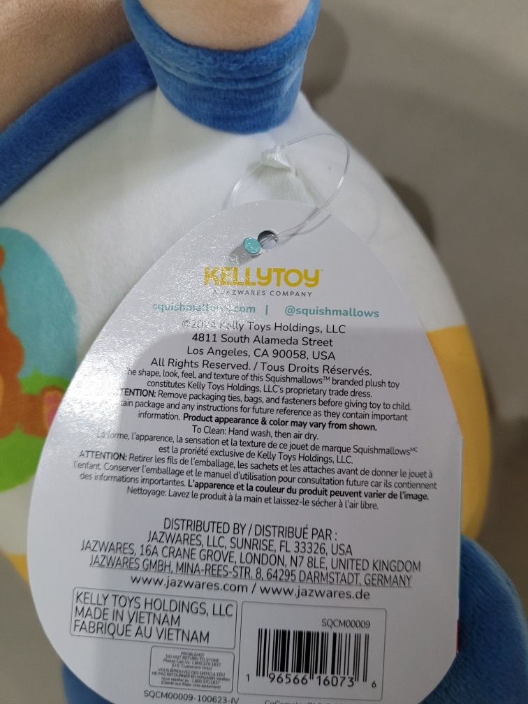 Cocomelon JJ Sqishmallows pluszak NOWY pluszak